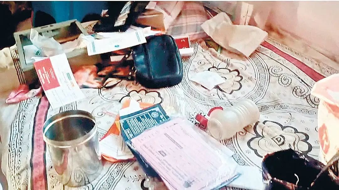 Burglary in broad daylight in Tardal